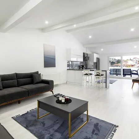 Sleek House With A Lovely Terrace In Besiktas *